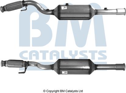 BM Catalysts BM11247H - Filtro antiparticolato / particellare, Impianto gas scarico autozon.pro