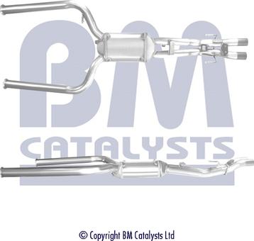 BM Catalysts BM11222P - Filtro antiparticolato / particellare, Impianto gas scarico autozon.pro