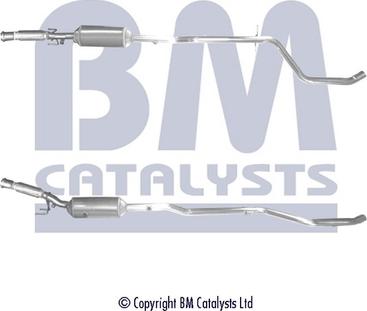 BM Catalysts BM11277H - Filtro antiparticolato / particellare, Impianto gas scarico autozon.pro