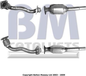 BM Catalysts BM80055H - Catalizzatore autozon.pro