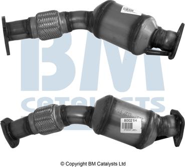 BM Catalysts BM80021 - Catalizzatore autozon.pro