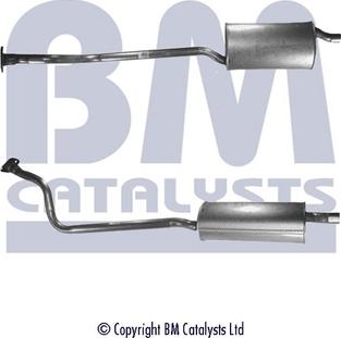 BM Catalysts BM70421 - Tubo gas scarico autozon.pro