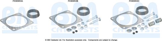 BM Catalysts FK90953 - Kit montaggio, Catalizzatore autozon.pro