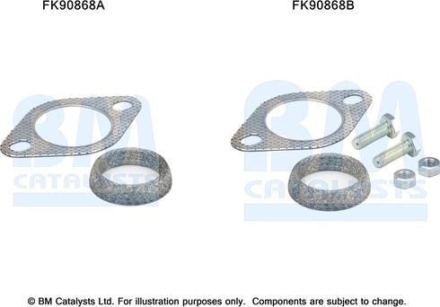 BM Catalysts FK90868 - Kit montaggio, Catalizzatore autozon.pro