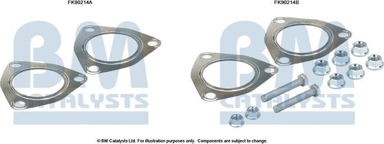 BM Catalysts FK90214 - Kit montaggio, Catalizzatore autozon.pro