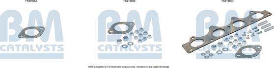 BM Catalysts FK91956 - Kit montaggio, Catalizzatore autozon.pro