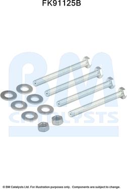 BM Catalysts FK91125 - Kit montaggio, Catalizzatore autozon.pro