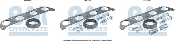 BM Catalysts FK91339 - Kit montaggio, Catalizzatore autozon.pro