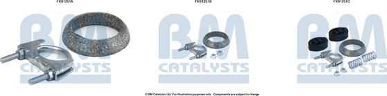 BM Catalysts FK91251 - Kit montaggio, Catalizzatore autozon.pro