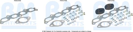 BM Catalysts FK91275 - Kit montaggio, Catalizzatore autozon.pro