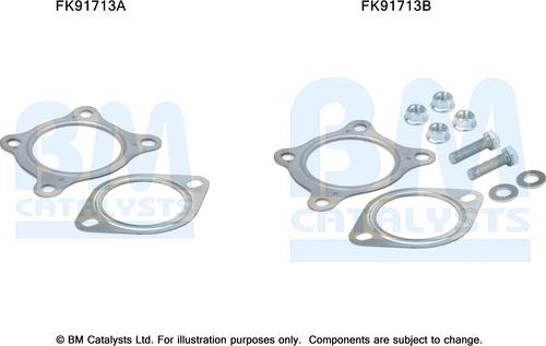 BM Catalysts FK91713 - Kit montaggio, Catalizzatore autozon.pro