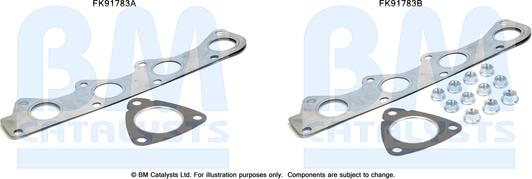 BM Catalysts FK91783 - Kit montaggio, Catalizzatore autozon.pro