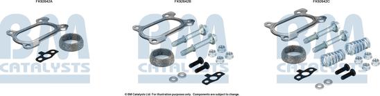 BM Catalysts FK92642 - Kit montaggio, Catalizzatore autozon.pro