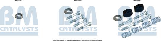 BM Catalysts FK92625 - Kit montaggio, Catalizzatore autozon.pro