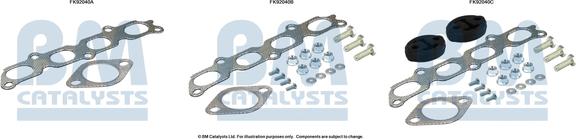 BM Catalysts FK92040 - Kit montaggio, Catalizzatore autozon.pro