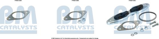 BM Catalysts FK92133 - Kit montaggio, Catalizzatore autozon.pro