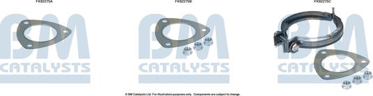 BM Catalysts FK92275 - Kit montaggio, Catalizzatore autozon.pro