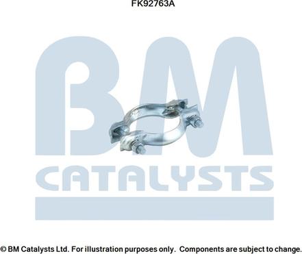 BM Catalysts FK92763 - Kit montaggio, Catalizzatore autozon.pro