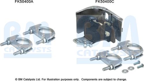 BM Catalysts FK50400 - Kit montaggio, Tubo gas scarico autozon.pro