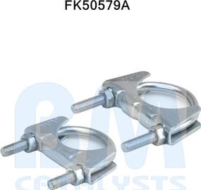 BM Catalysts FK50579 - Kit montaggio, Tubo gas scarico autozon.pro