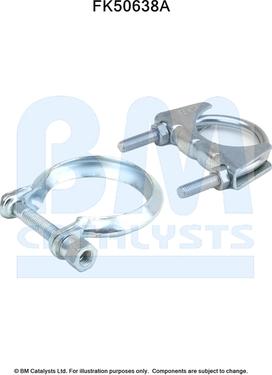 BM Catalysts FK50638 - Kit montaggio, Tubo gas scarico autozon.pro