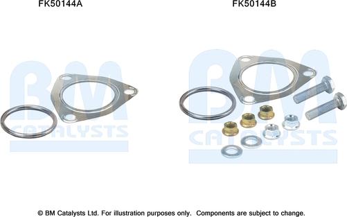 BM Catalysts FK50144 - Kit montaggio, Tubo gas scarico autozon.pro