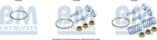 BM Catalysts FK51067 - Kit montaggio, Tubo gas scarico autozon.pro