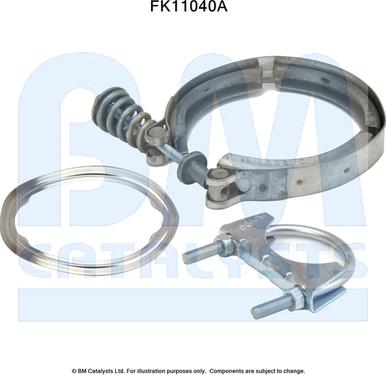 BM Catalysts FK11040 - Kit di montaggio, Filtro antiparticolato / particellare autozon.pro