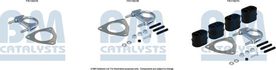 BM Catalysts FK11027 - Kit di montaggio, Filtro antiparticolato / particellare autozon.pro