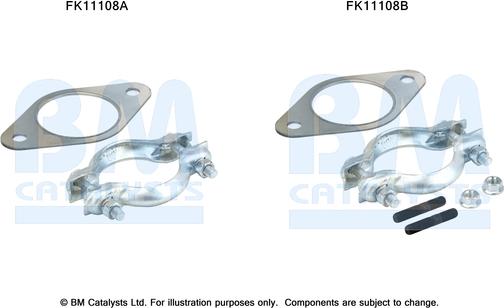 BM Catalysts FK11108 - Kit di montaggio, Filtro antiparticolato / particellare autozon.pro