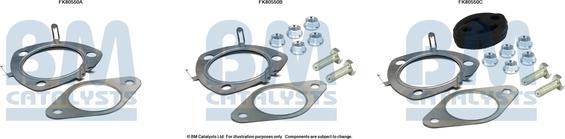 BM Catalysts FK80550 - Kit montaggio, Catalizzatore autozon.pro