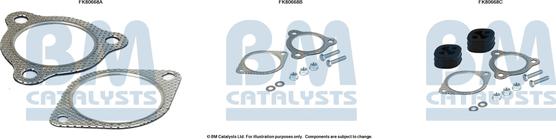 BM Catalysts FK80668 - Kit montaggio, Catalizzatore autozon.pro