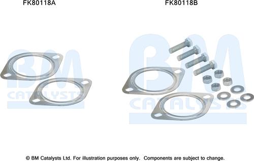 BM Catalysts FK80118 - Kit montaggio, Catalizzatore autozon.pro