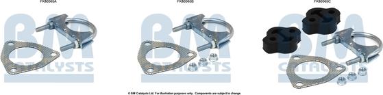 BM Catalysts FK80365 - Kit montaggio, Catalizzatore autozon.pro