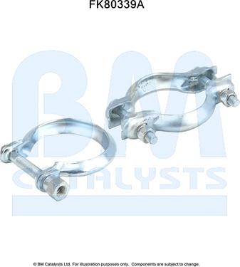 BM Catalysts FK80339 - Kit montaggio, Catalizzatore autozon.pro