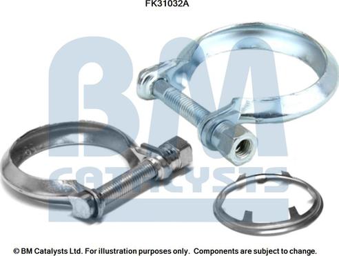 BM Catalysts FK31032 - Kit montaggio, Catalizzatore autozon.pro