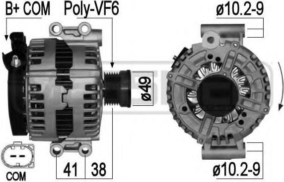 BMW 12317555926 - Alternatore autozon.pro