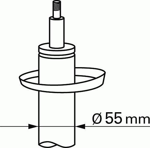 BOGE 36-C96-A - Ammortizzatore autozon.pro