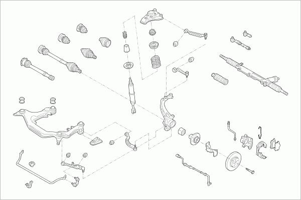 BOGE AUDI-A4B5-FB012 - Sterzo autozon.pro