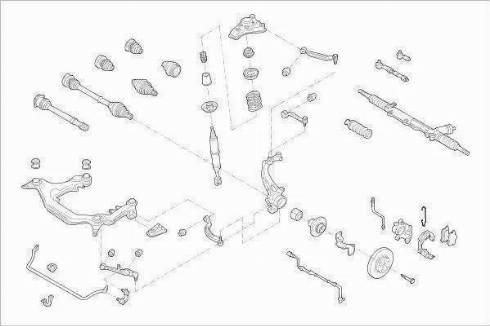 BOGE AUDI-A4AV-FB005 - Sospensione ruota autozon.pro