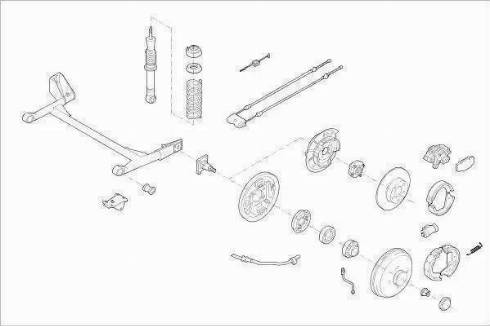 BOGE FORD-ESCOR-RB010 - Sospensione ruota autozon.pro