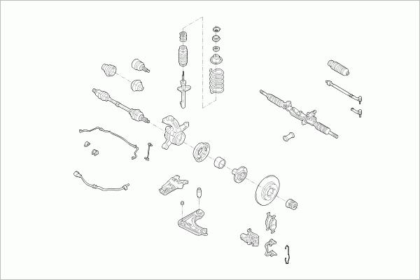 BOGE FORD-KA-FB001 - Sterzo autozon.pro