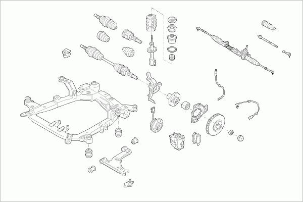 BOGE OPEL-ASTRA-FB074 - Sterzo autozon.pro