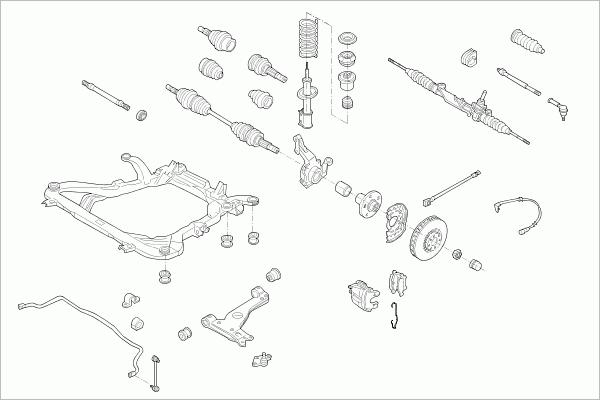 BOGE OPEL-VECTR-FB045 - Sterzo autozon.pro