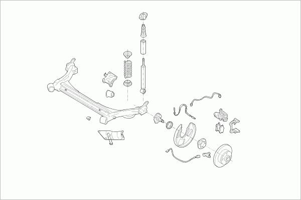 BOGE VW-GOLF-RB025 - Sterzo autozon.pro