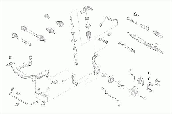 BOGE VW-PASSA-FB048 - Sterzo autozon.pro