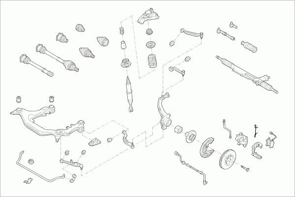 BOGE VW-PASSA-FB074 - Sterzo autozon.pro