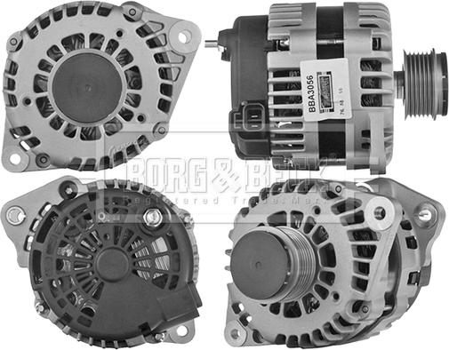 Borg & Beck BBA3056 - Alternatore autozon.pro