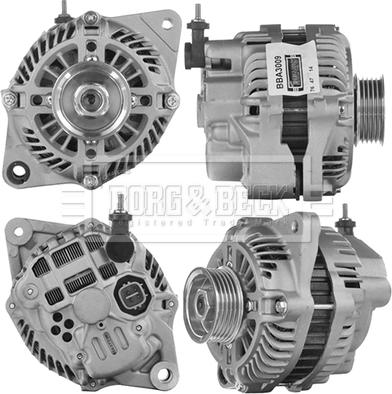 Borg & Beck BBA3009 - Alternatore autozon.pro