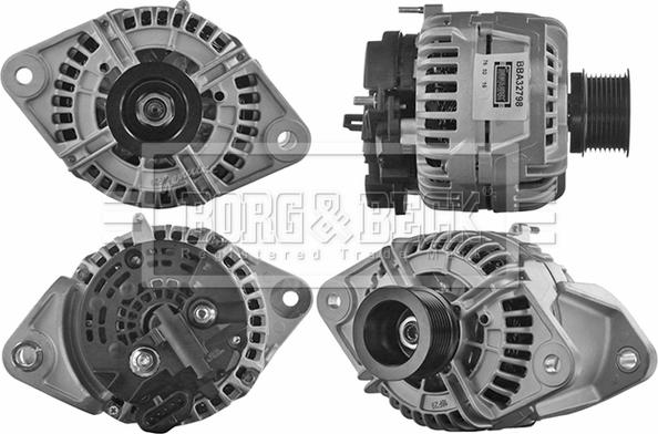 Borg & Beck BBA32798 - Alternatore autozon.pro